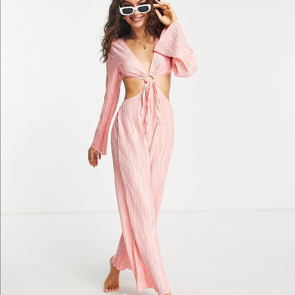 Petite Plisse Jumpsuit